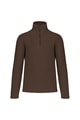 Fleece sweater kariban Enzo K912 CHOCOLATE